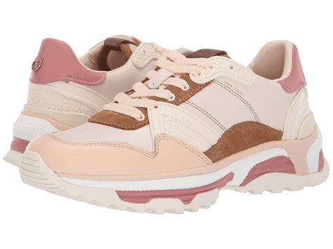 COACH C143 Runner - Armor And Suede (chalk/linen) Women's Shoes in Pink - Lyst