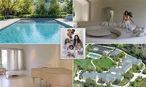 Inside Kim Kardashian's minimalist mansion with Kanye West ...