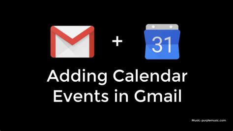 Adding Events to Calendar from Gmail - YouTube