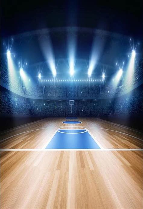 Basketball Court Sport Themed Photography Backdrops G-319 – Dbackdrop