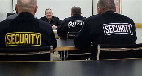 What To Expect In A Security Guard Training Course - Security Guard ...