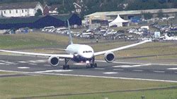 Vertical Take-Off Of A Boeing 787 Dreamliner