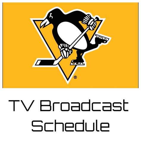 Pittsburgh Penguins TV Broadcast Schedule 2023-24 | Sportsnet Pittsburgh