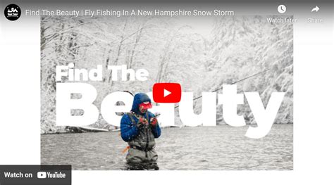 Video: Fly Fishing in a New Hampshire Snow Storm – The Venturing Angler