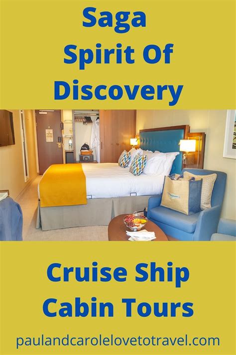 Saga Spirit of Discovery Cruise Ship Cabins - Paul & Carole Love To ...