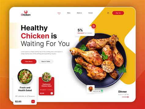 Chicken Delivery, Food Delivery, Restaurant App, Menu Book, Food Menu Design, Food Website ...