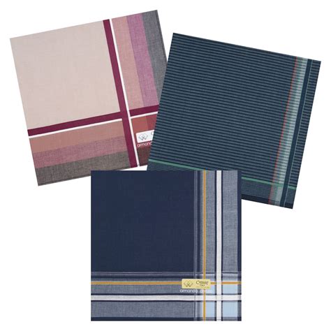 Armando Caruso Muted Handkerchiefs Set of 3 | Shopee Philippines