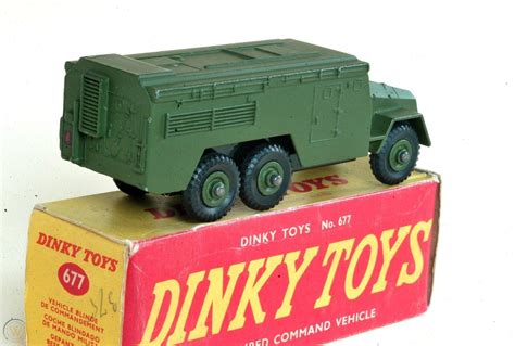 Vintage Original Dinky Toys Military Army Armoured Command Vehicle No 677 VGCB. | #1783239955