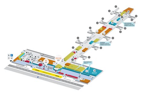 Map of the terminal - Tallinn Airport