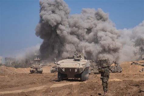 IDF unleashes intense firepower as ground forces encircle Gaza City ...