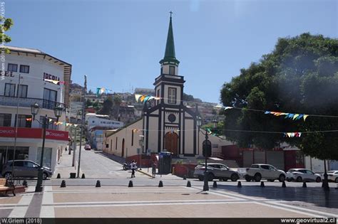 La ciudad de en la Región de Coquimbo, Chile