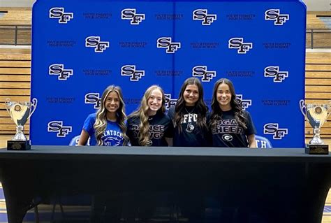 South Forsyth showcases four students advancing their athletic careers ...