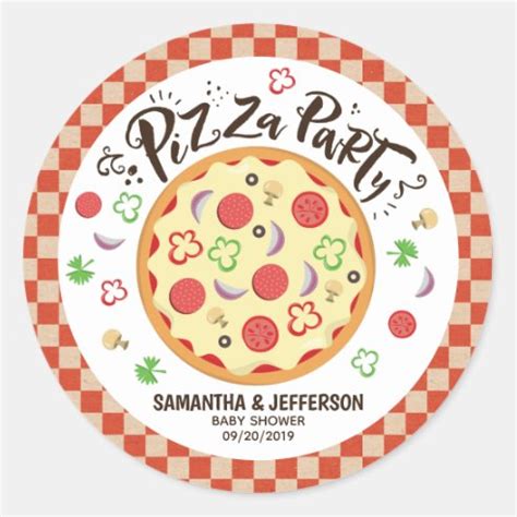 Pizza Stickers - 100% Satisfaction Guaranteed | Zazzle