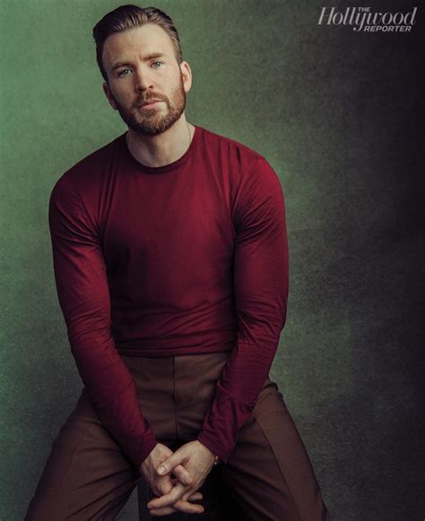 Chris Evans 2019 The Hollywood Reporter Cover Photo Shoot