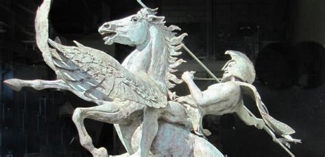 Pegasus & Bellerophon | Talos Art Foundry