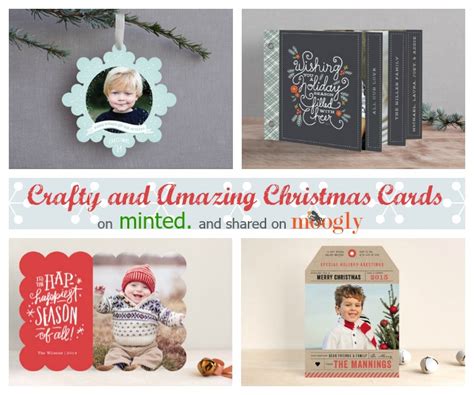 Get Crafty & Amazing Christmas Cards on Minted! - moogly