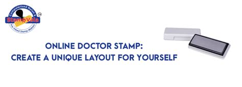 Online Doctor Stamp: Create a Unique Layout for Yourself | Stampvala