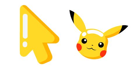 Minimal Pikachu cursor – Custom Cursor