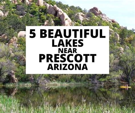 5 Gorgeous Lakes Near Prescott for Kayaking Hiking Fishing