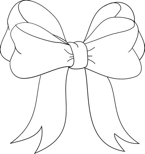 Christmas Bow Drawing at GetDrawings | Free download