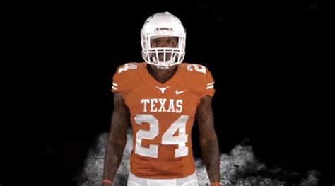 2013 Longhorn Football Uniforms Revealed [Watch] | Longhorns football, Football uniforms, Football