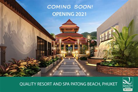 Quality Resort and Spa Patong Beach, Phuket, a brand new property in the heart of Patong beach ...