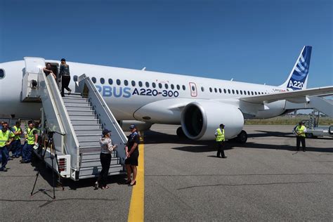 A Look Inside the First Airbus A220-300 - The Points Guy