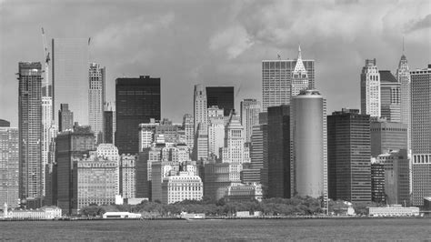 Free Images : black and white, building, skyscraper, new york ...