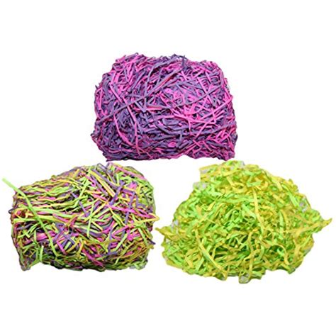 Set of 6 OZ Paper Easter Grass! 3 Beautiful Colors! Beautiful Easter ...