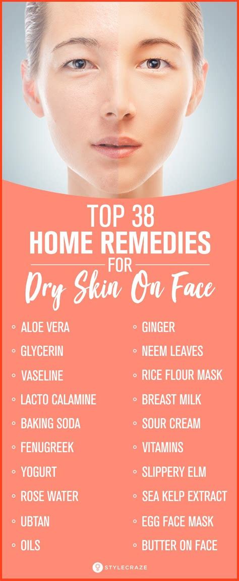 38 Home Remedies To Get Rid Of Dry Skin On The Face