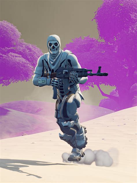 1620x2160 Skull Trooper 4K Fortnite 1620x2160 Resolution Wallpaper, HD ...