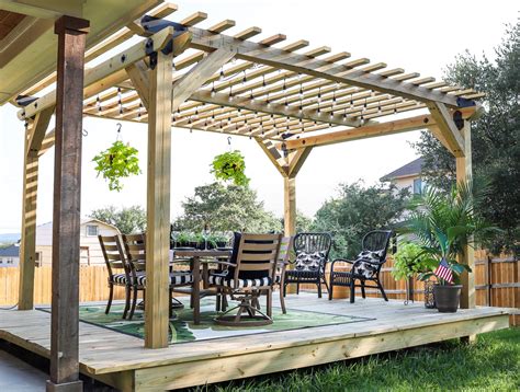 How To Build A DIY Pergola with Simpson Strong-Tie Outdoor Accents