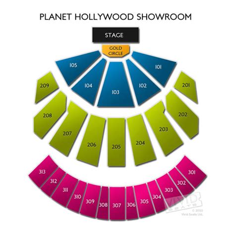 Planet Hollywood Las Vegas Map - Map