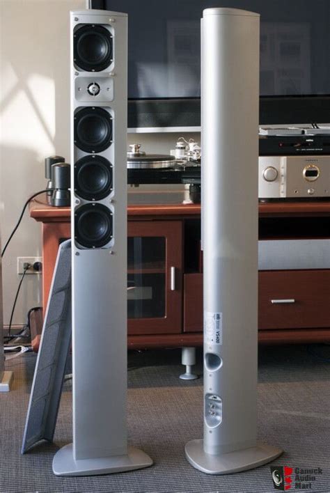 PSB VS400 Slim Tower speakers 1-pr, Titanium finish, Mint 10/10 Photo #288754 - Canuck Audio Mart