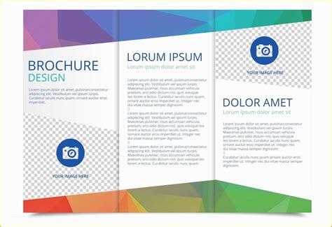 Booklet Template Free Download Word Of Blank Free Brochure Templates ...