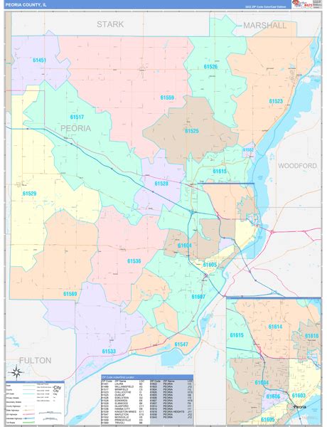 Peoria County Crime Map