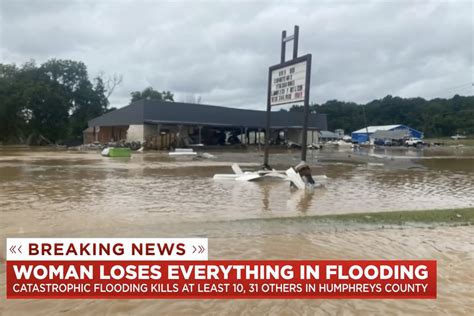 Tennessee flash floods kill at least 22, dozens remain missing.