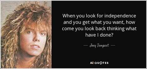 QUOTES BY JOEY TEMPEST | A-Z Quotes