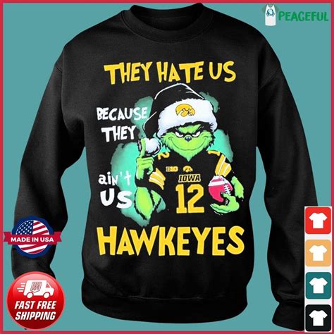 The Grinch They Hate Us Because Ain't Us Iowa Hawkeyes Citrus Bowl 2023 ...