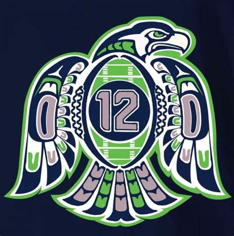 Seahawks tribal Seahawk Logo, Seahawks Team, Seattle Seahawks Football ...