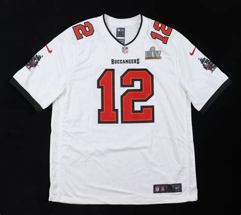 Tom Brady Signed Buccaneers Nike Jersey with Super Bowl LV Patch ...