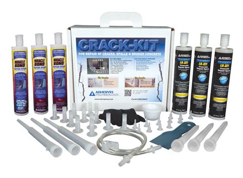 Crack Kit For Concrete Repair | CRACKBOND® | Adhesives Technology Corporation