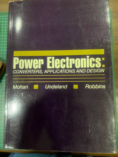 Power Electronics- Converters , Applications and Design, Hobbies & Toys ...