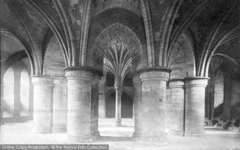 Photo of Canterbury, Cathedral, The Crypt 1888