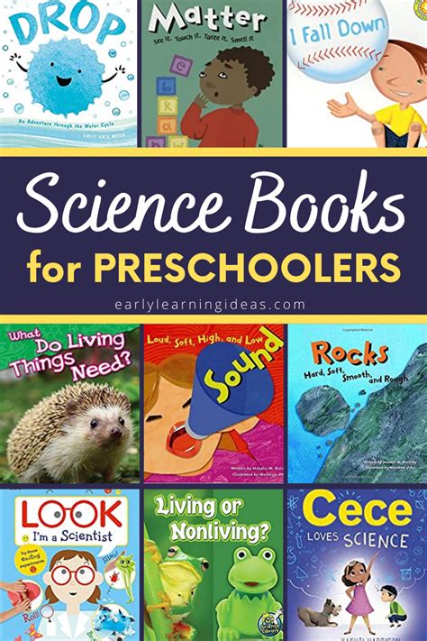 The Best Preschool Science Books | Preschool science, Preschool books, Science books