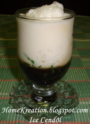 HomeKreation - Kitchen Corner: Ice Cendol