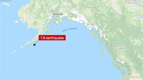 Alaska earthquake: Magnitude 7.8 quake strikes off Alaskan coast | CNN