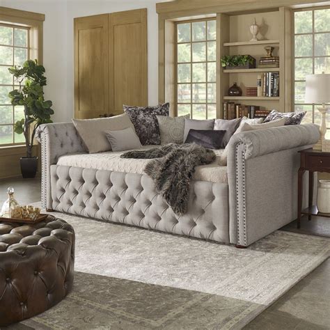 Knightsbridge Queen Tufted Chesterfield Daybed by iNSPIRE Q Artisan ...