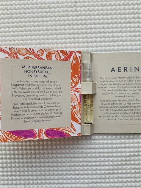 Aerin Perfume Collection Sample Size 7pcs (Rose De Grasse, Amber Musk ...