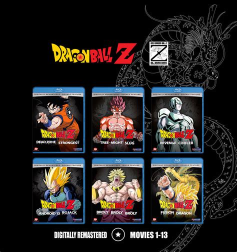 Dragon Ball Z Blu-ray Remastered Movie Collection by Mari87SP on DeviantArt